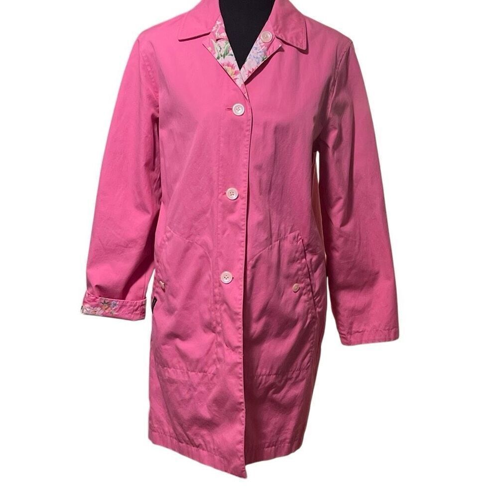 Jones New York Signature Women’s Reversible Trench Coat - Picture 2 of 13